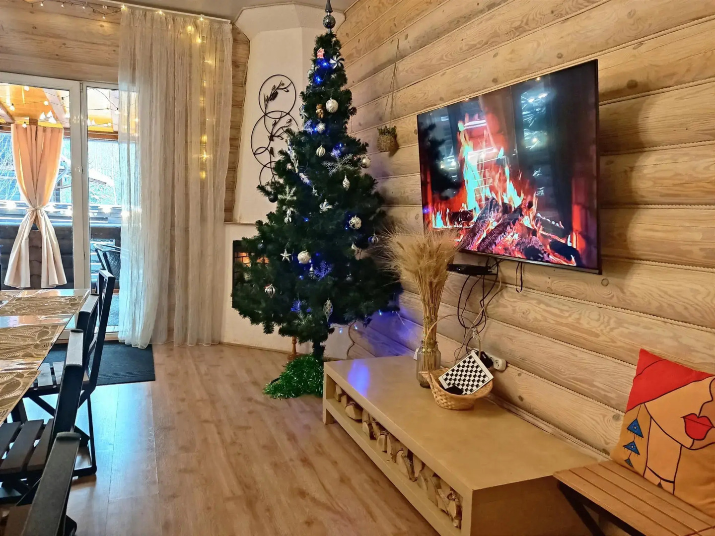 Бревенчатый дом Абзаково