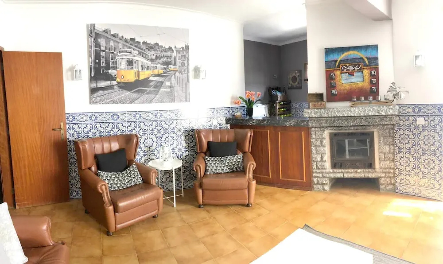 Apartment With 4 Bedrooms in Carcavelos, With Wonderful sea View, Furnished Terrace and Wifi