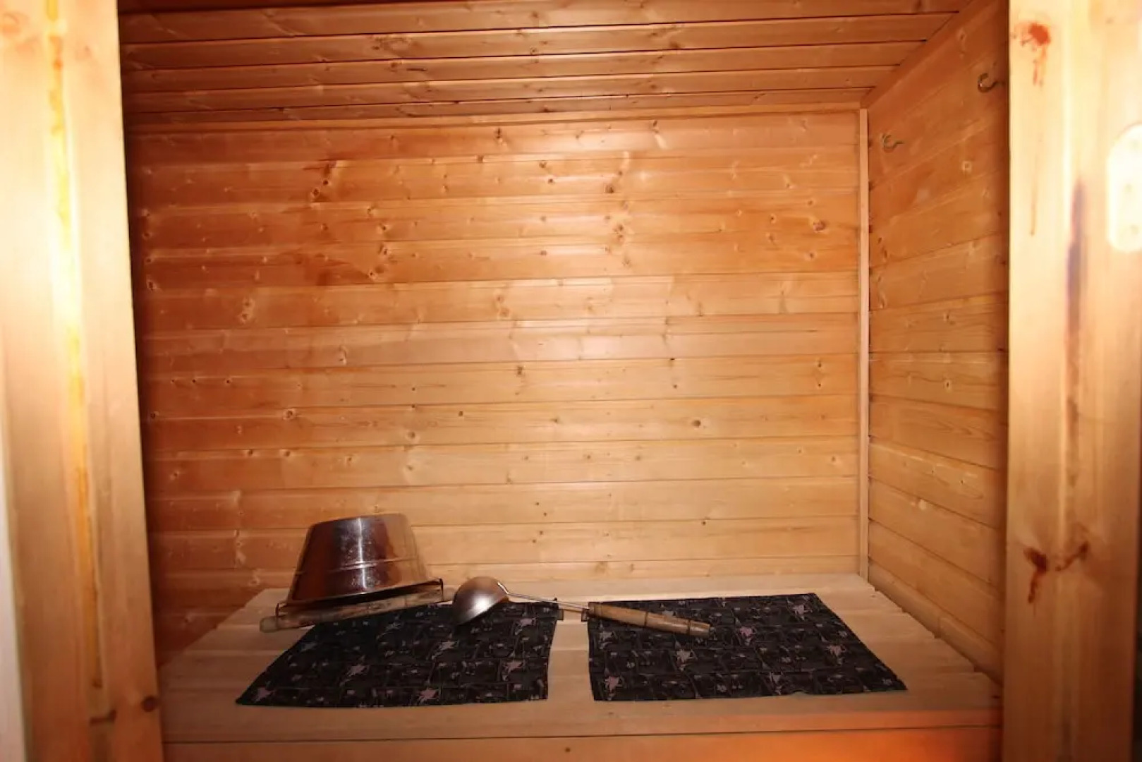 1-bedroom apartment with private Sauna