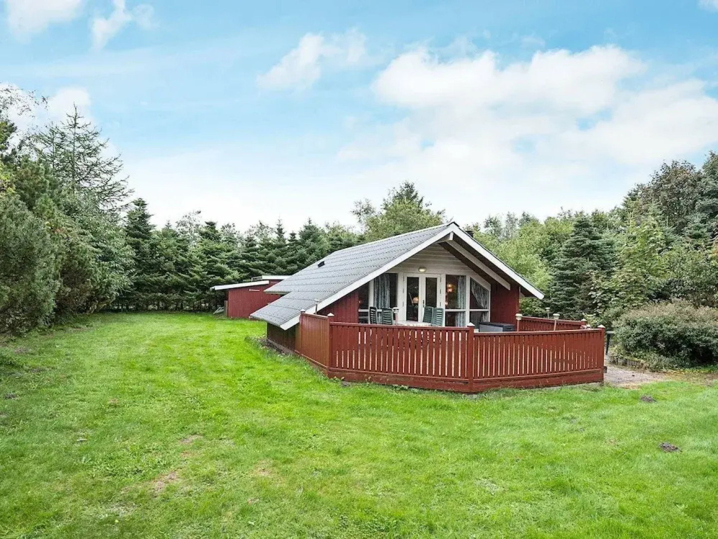 Serene Holiday Home in Arrild With Swing and Trampoline