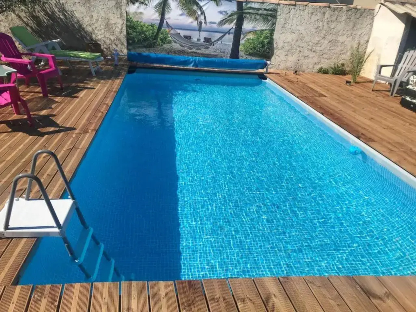 Studio avec piscine partagee jacuzzi et jardin clos a Le Muy