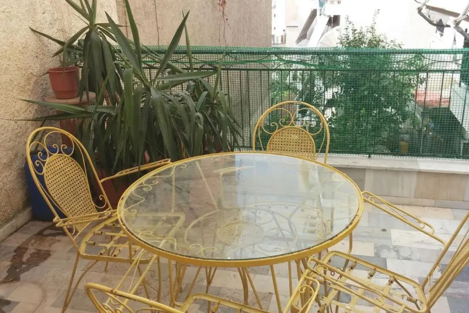 House furnished with garage, yard near Park at Amfiali Piraeus Port