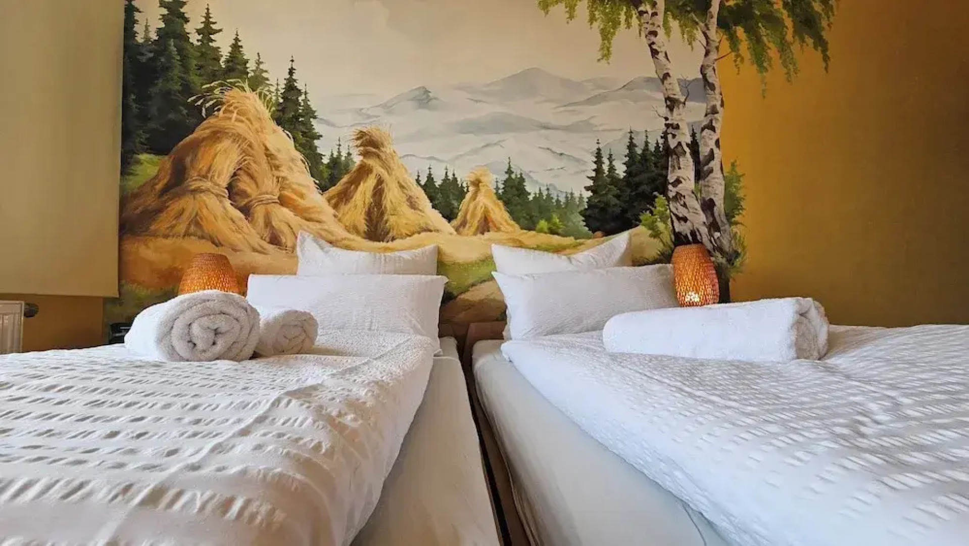 Pension Weiße Rose I Frühstück Parkplatz