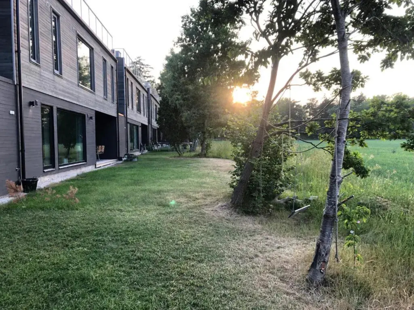 Modern flat with a view.