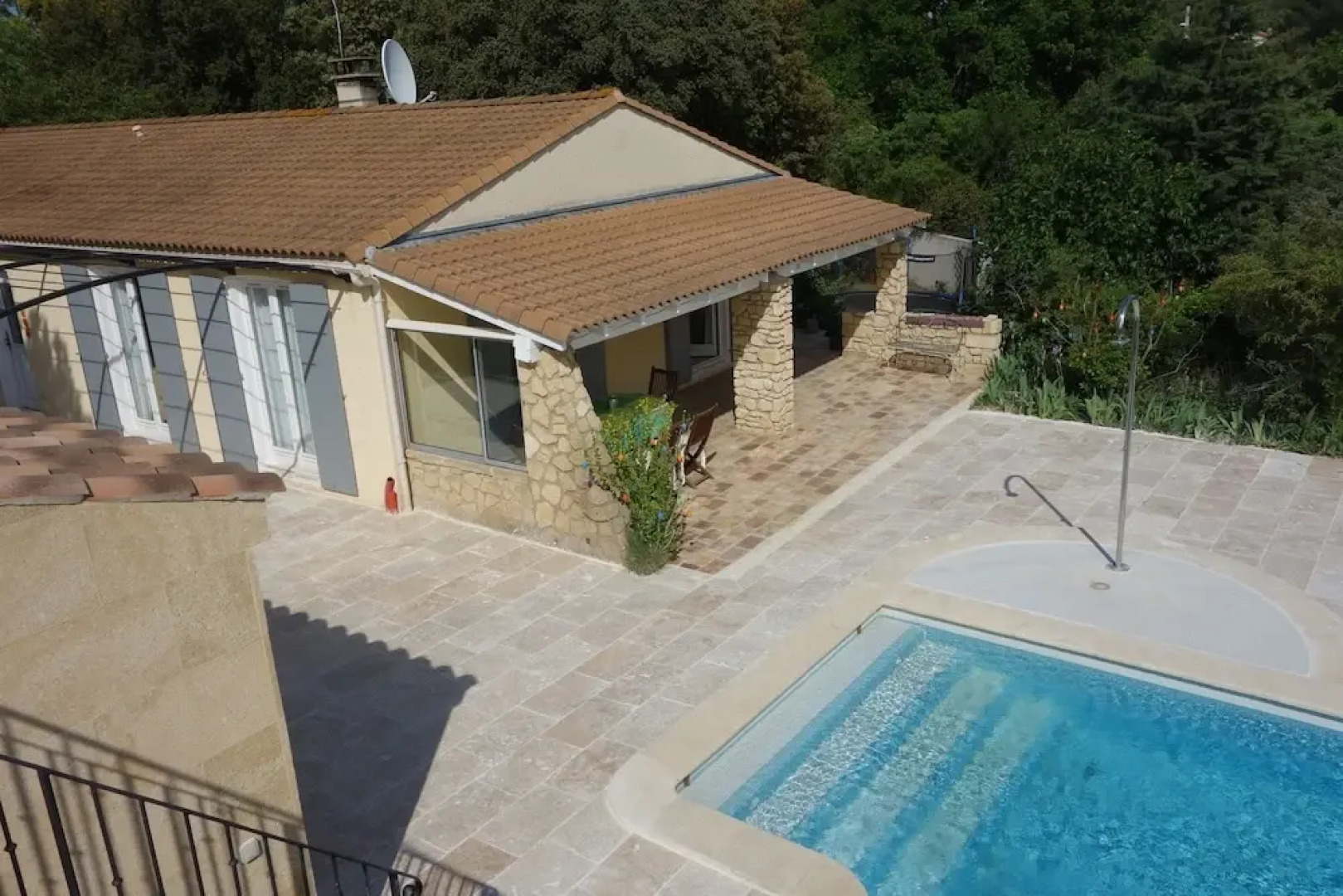 House With 4 Bedrooms in Castillon-du-gard, With Private Pool, Enclose