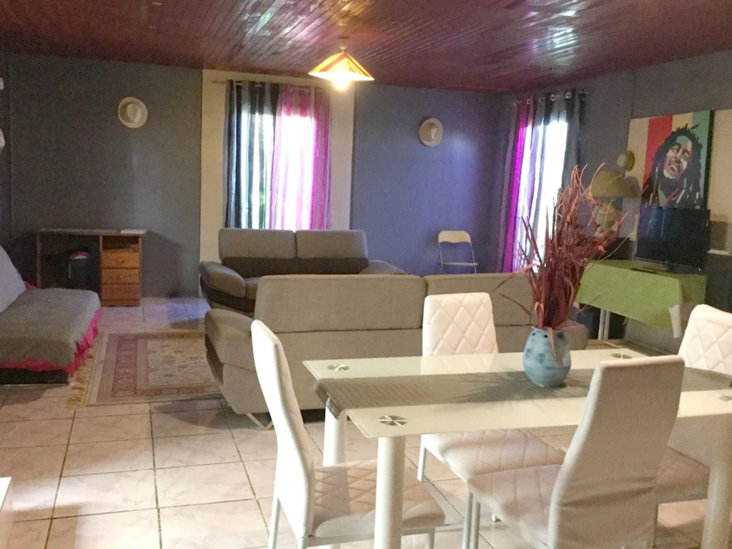 Villa With 4 Bedrooms in Le Tampon, With Wonderful Mountain View, Pool