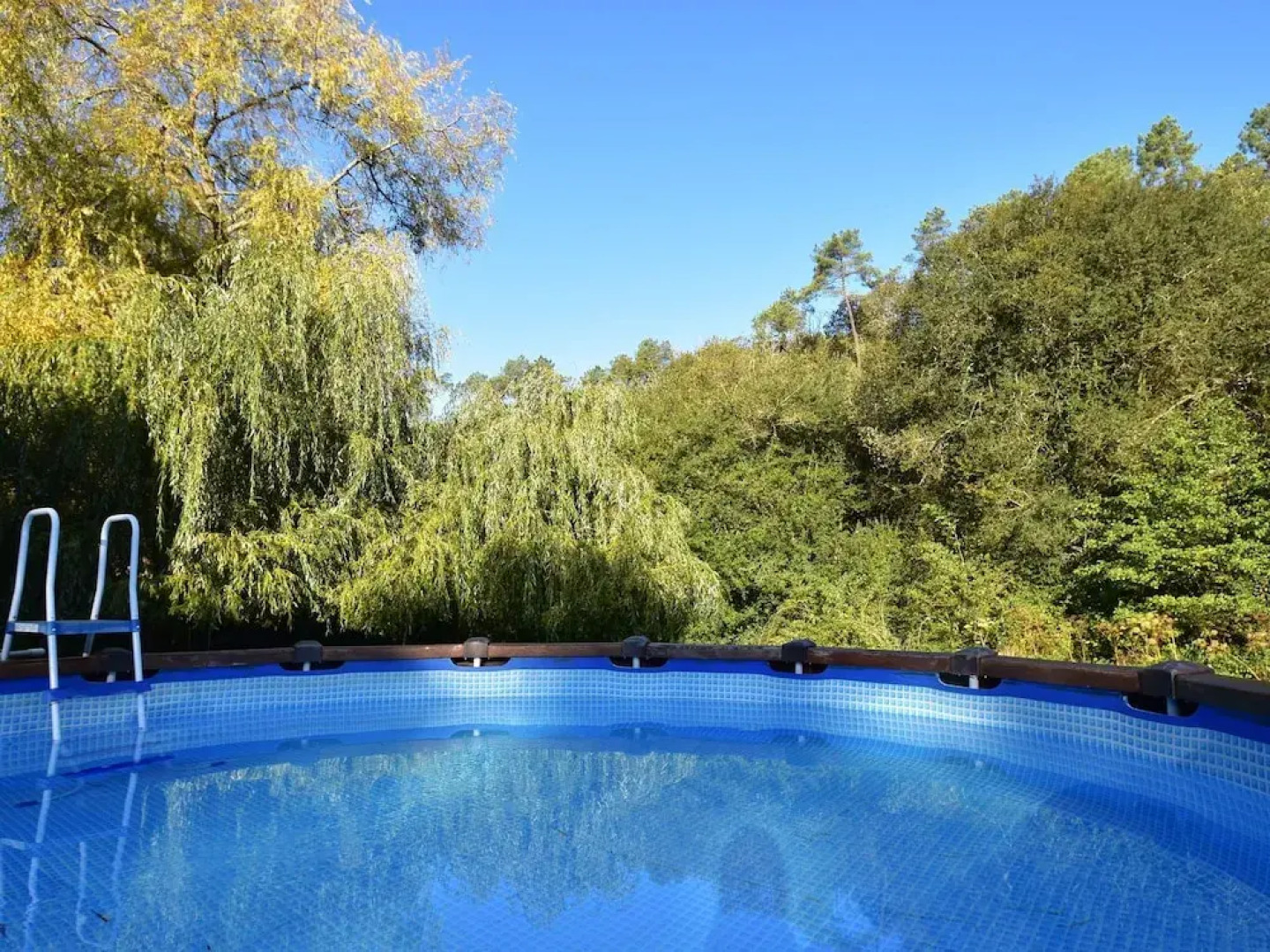 Characteristic House Near Villefranche-du-périgord With Round Private Swimming Pool