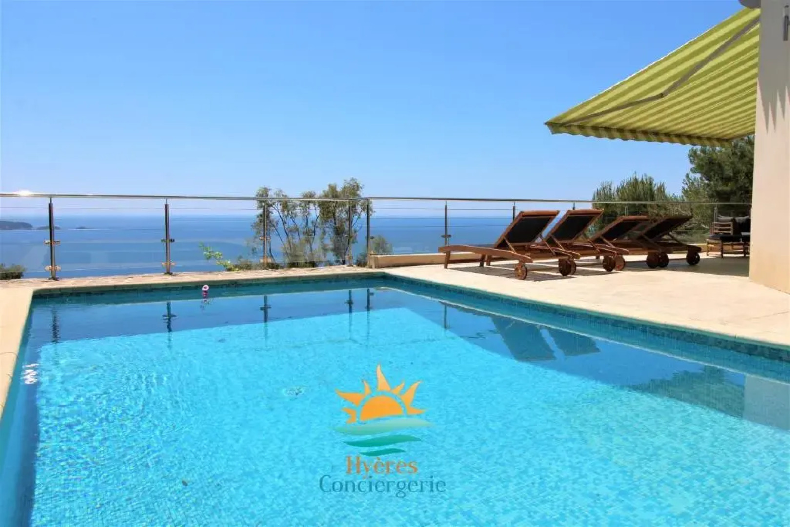 Mont des oiseaux-VillaT5-Piscine vue mer PK/WIFI