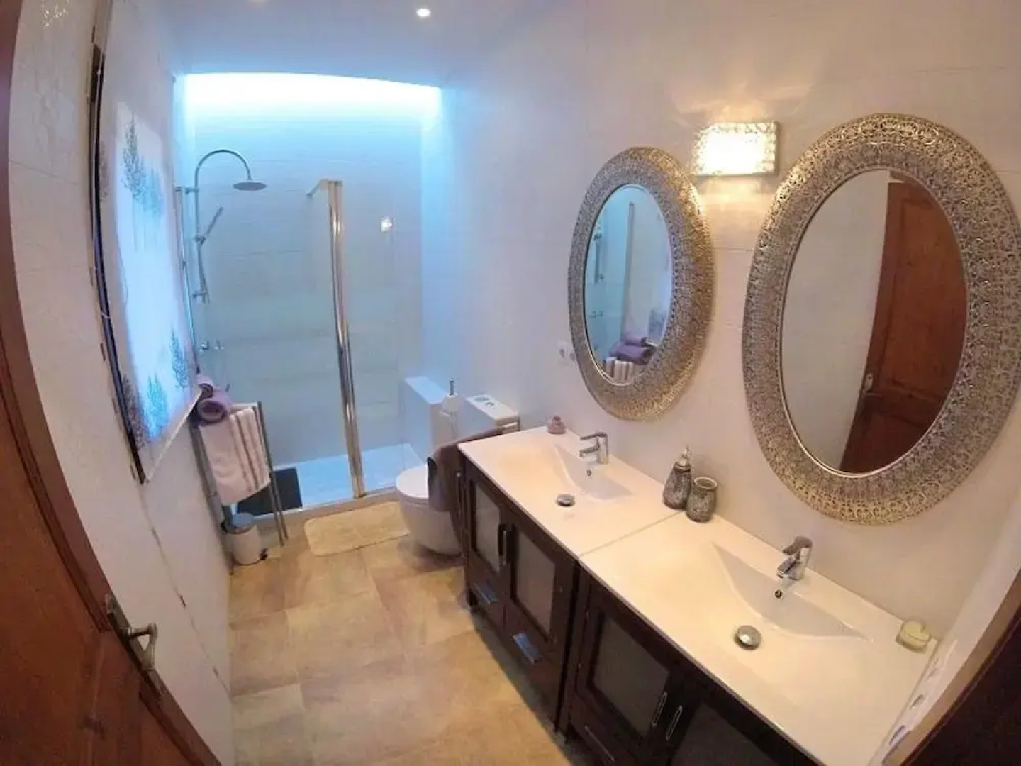 Villa With 5 Bedrooms in Sant Carles de Peralta, With Wonderful Mountain View, Private Pool, Furnished Garden Near the Beach