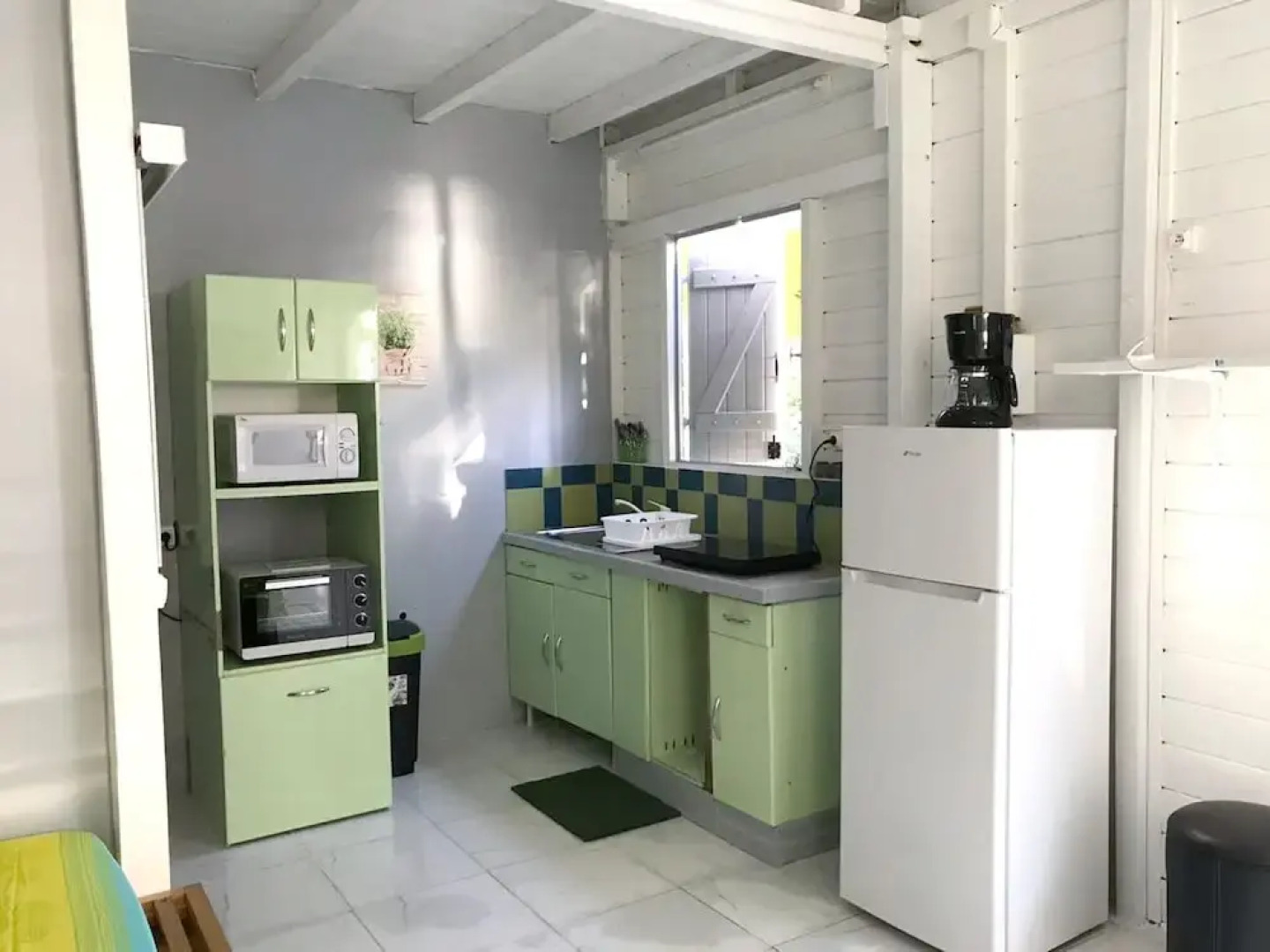 Apartment With one Bedroom in Le Carbet, With Wonderful sea View, Encl