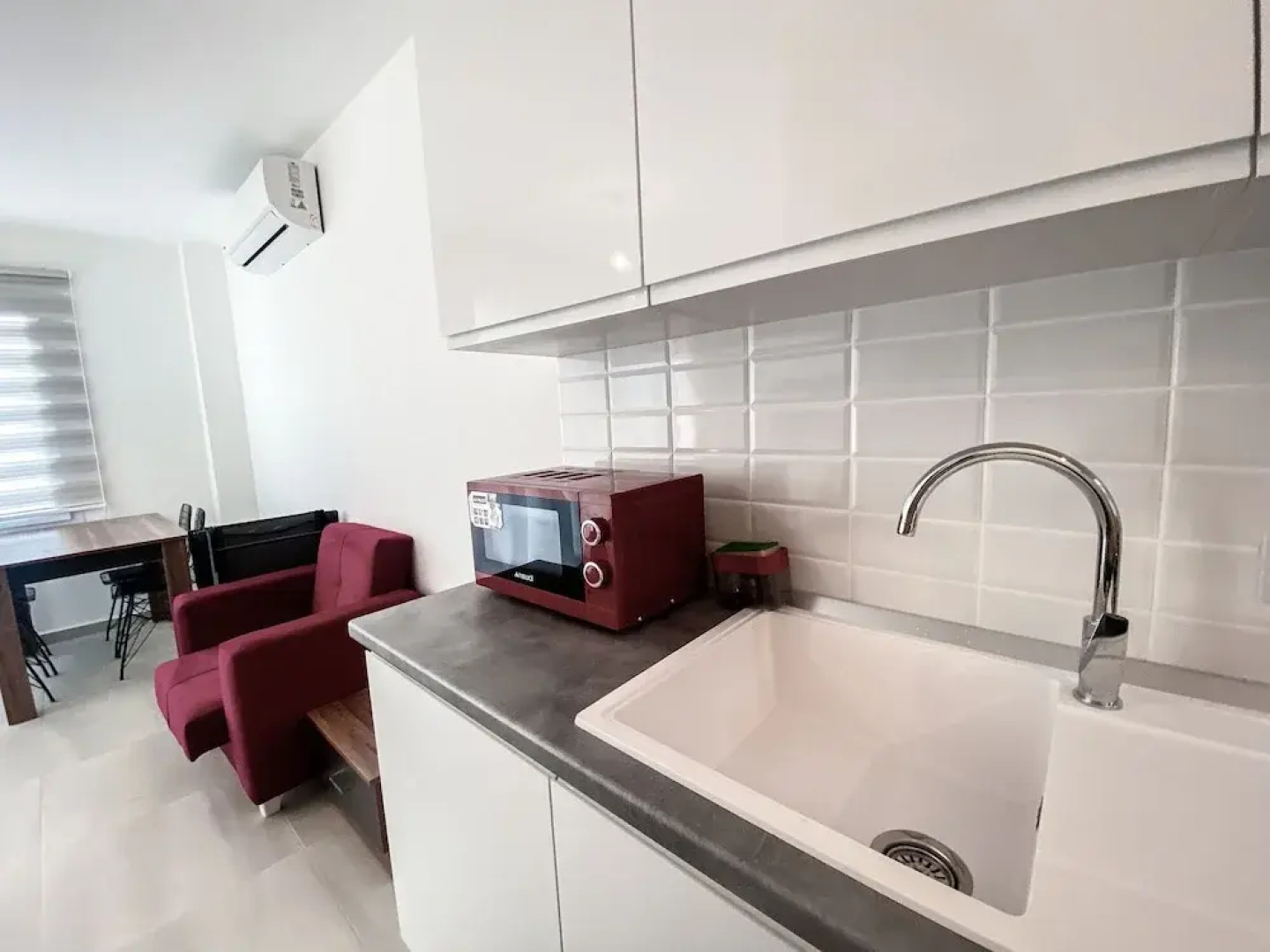 One bed Room Apartment Paradise Beach Front in Nice Residence