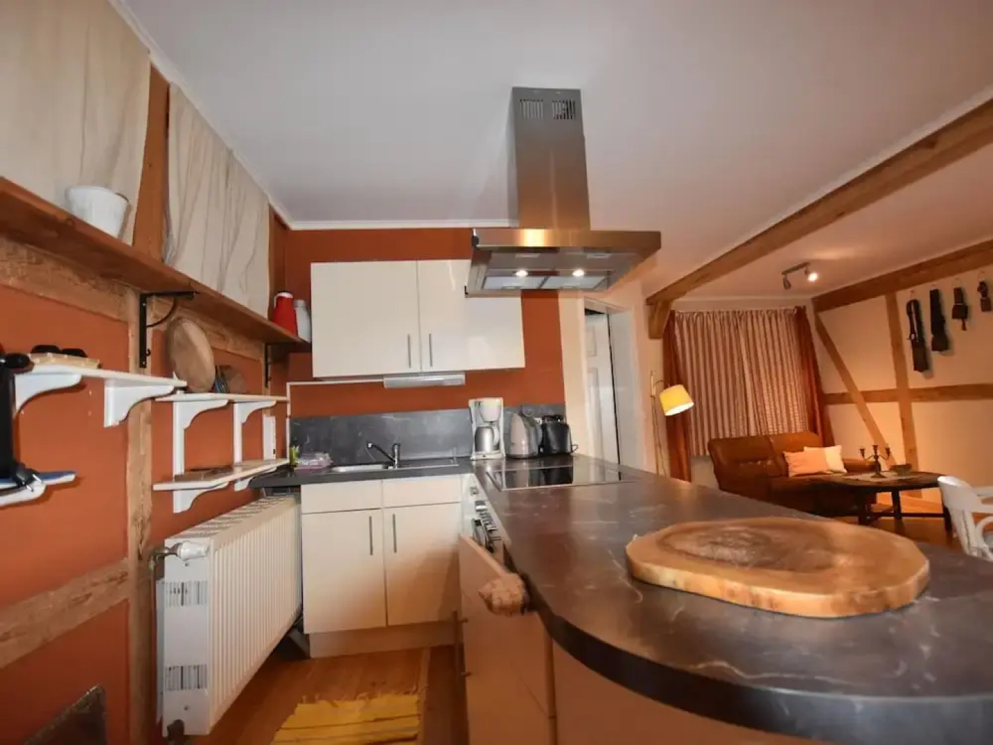 Rustic-style Apartment in Buschenhagen With Garden