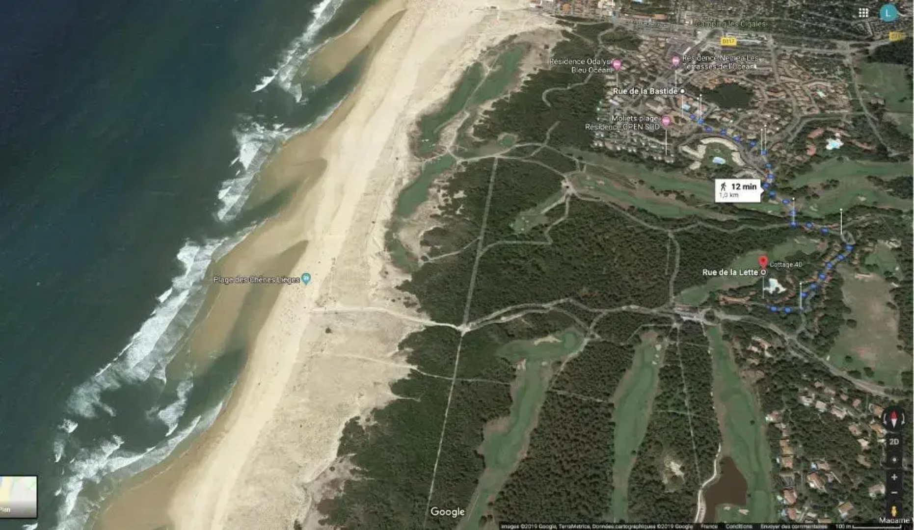 Cottage 40 **** Beach Golf Surf à pieds