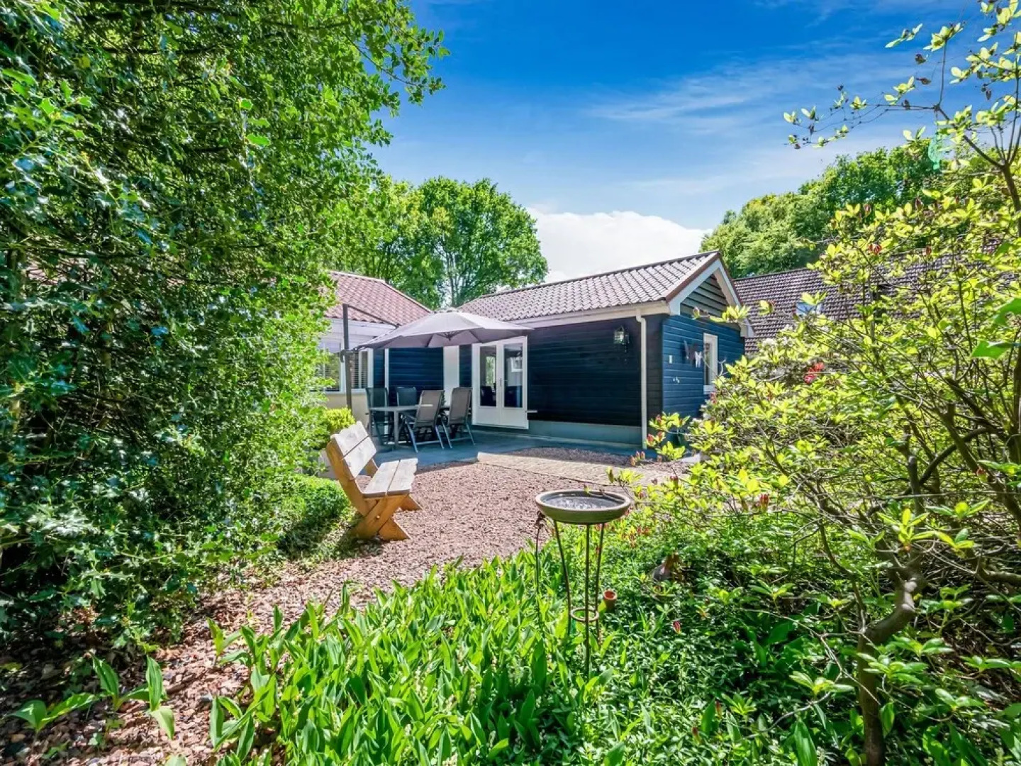 Serene Holiday Home in Ermelo with Large Furnished Garden