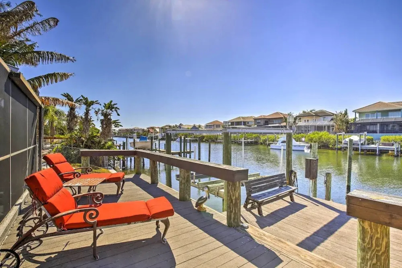 Tropical Apollo Beach House w/ Pool & Dock!