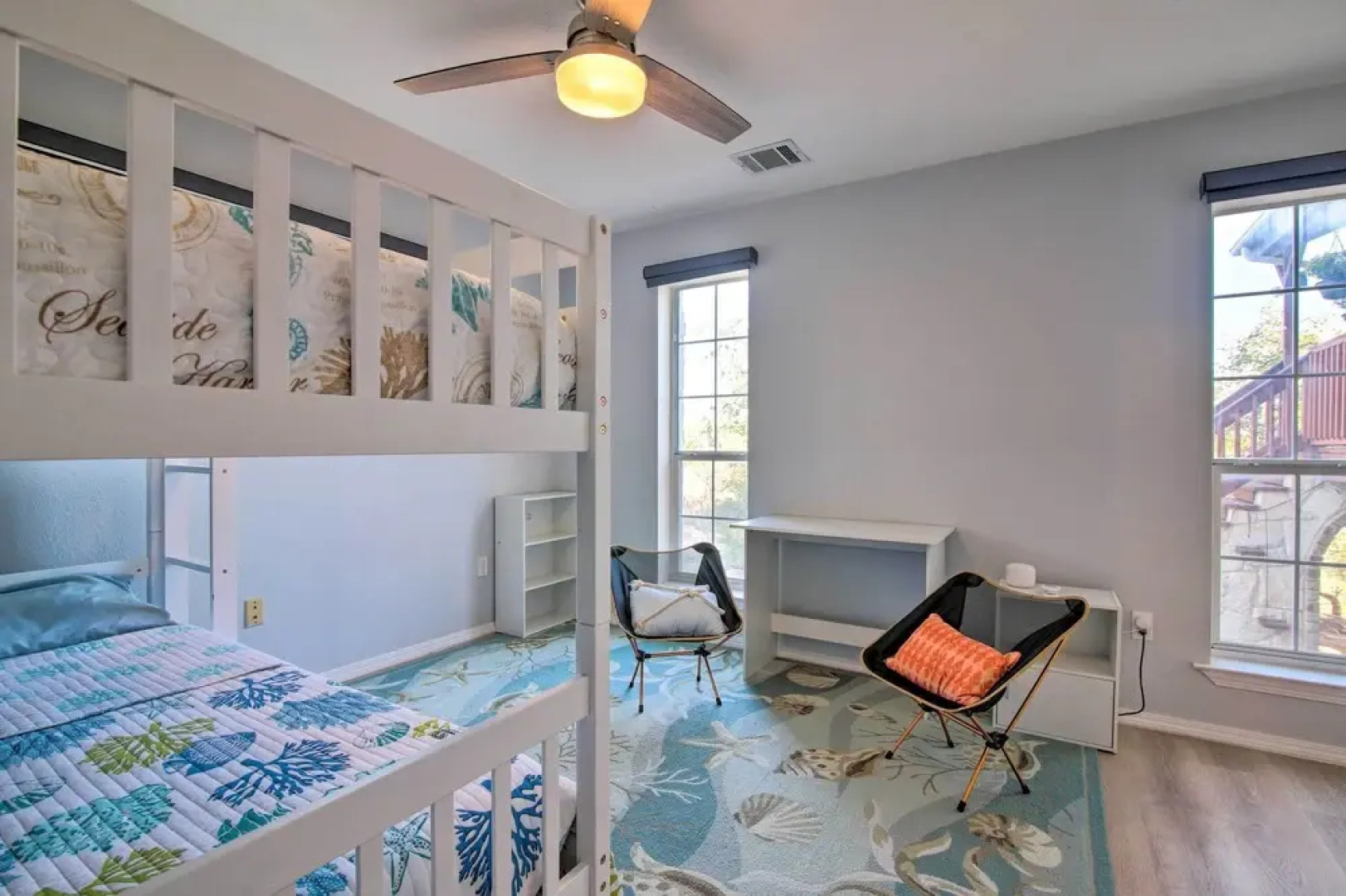 Sunny Lakefront Escape w/ Private Beach & Deck