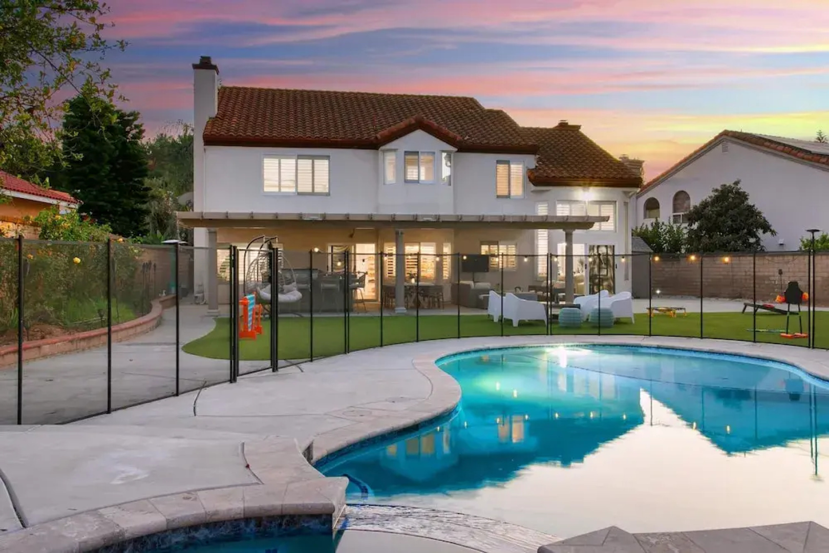 Luxury Pool Home w Theater Games Mountain View