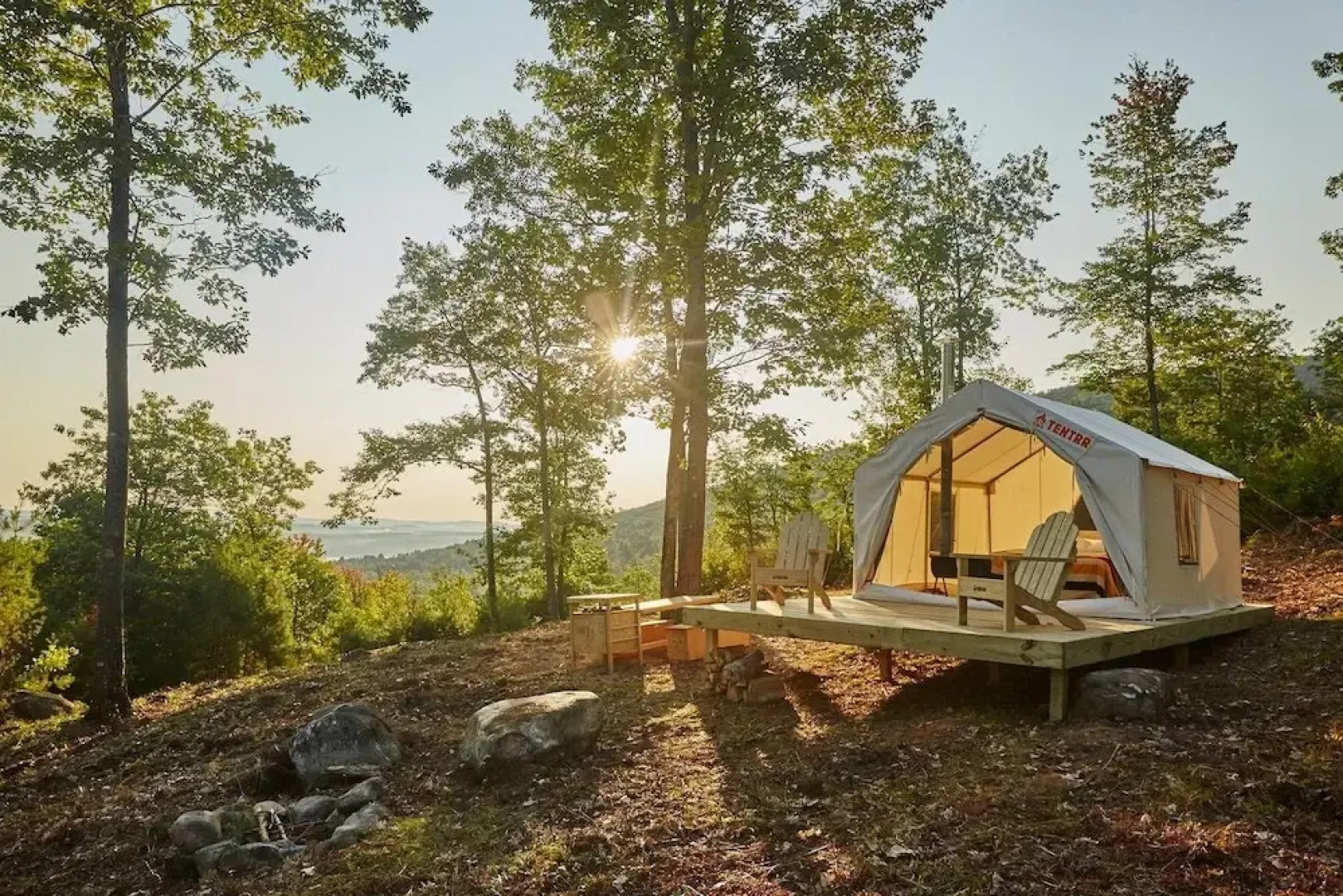 Tentrr - Wayshego on Little Mountain - Campsite