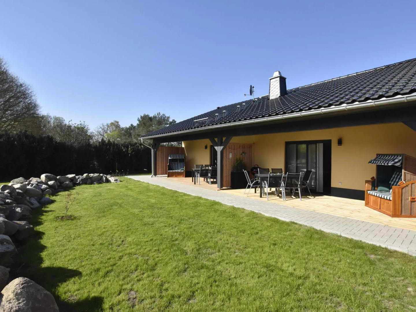Schones Ferienhaus in Barnekow mit Kamin