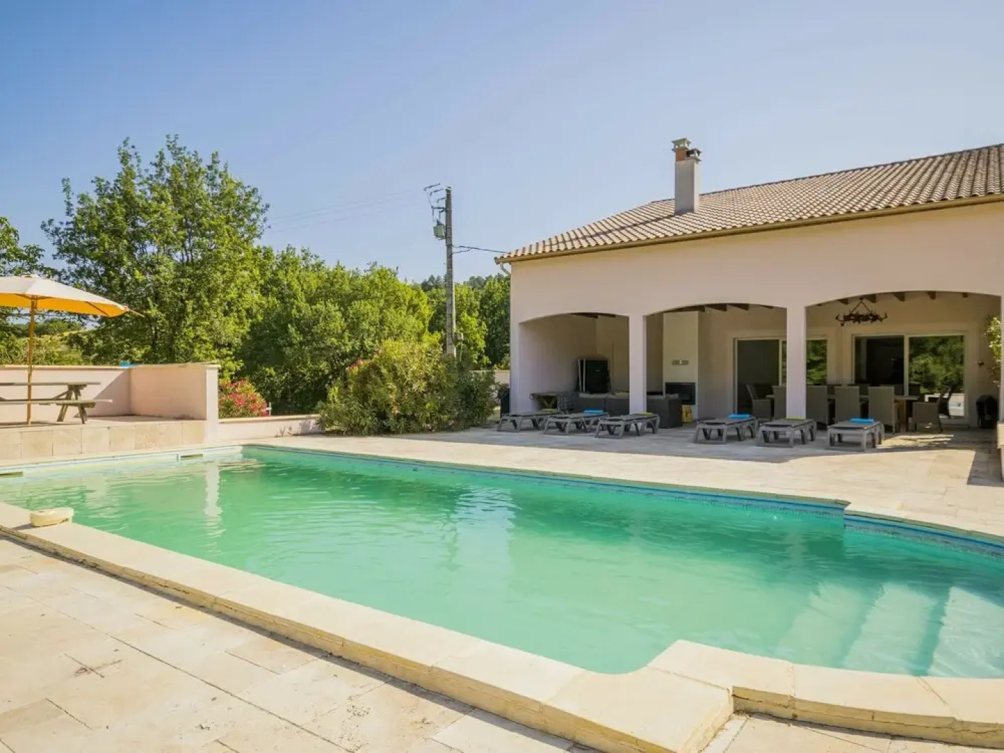 Modern House With Privat Pool Near the Most Beautiful Places on the River Lot