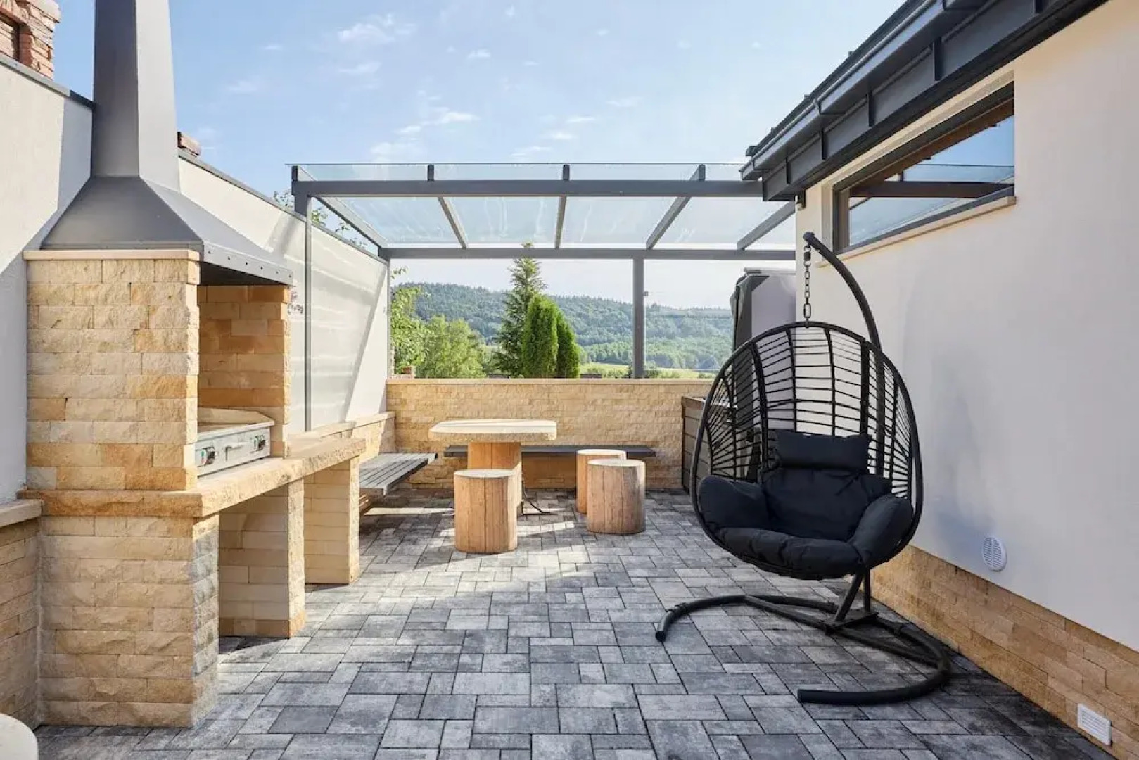 Villa in Radvanice With hot tub