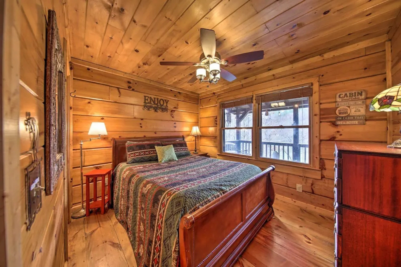 Ellijay Escape on Briar Creek w/ Hot Tub & Views!