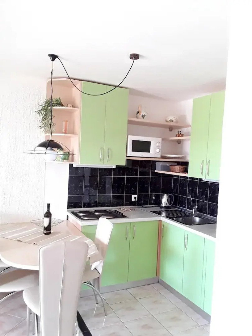 Apartment With one Bedroom in Cesarica, With Wonderful sea View, Enclo