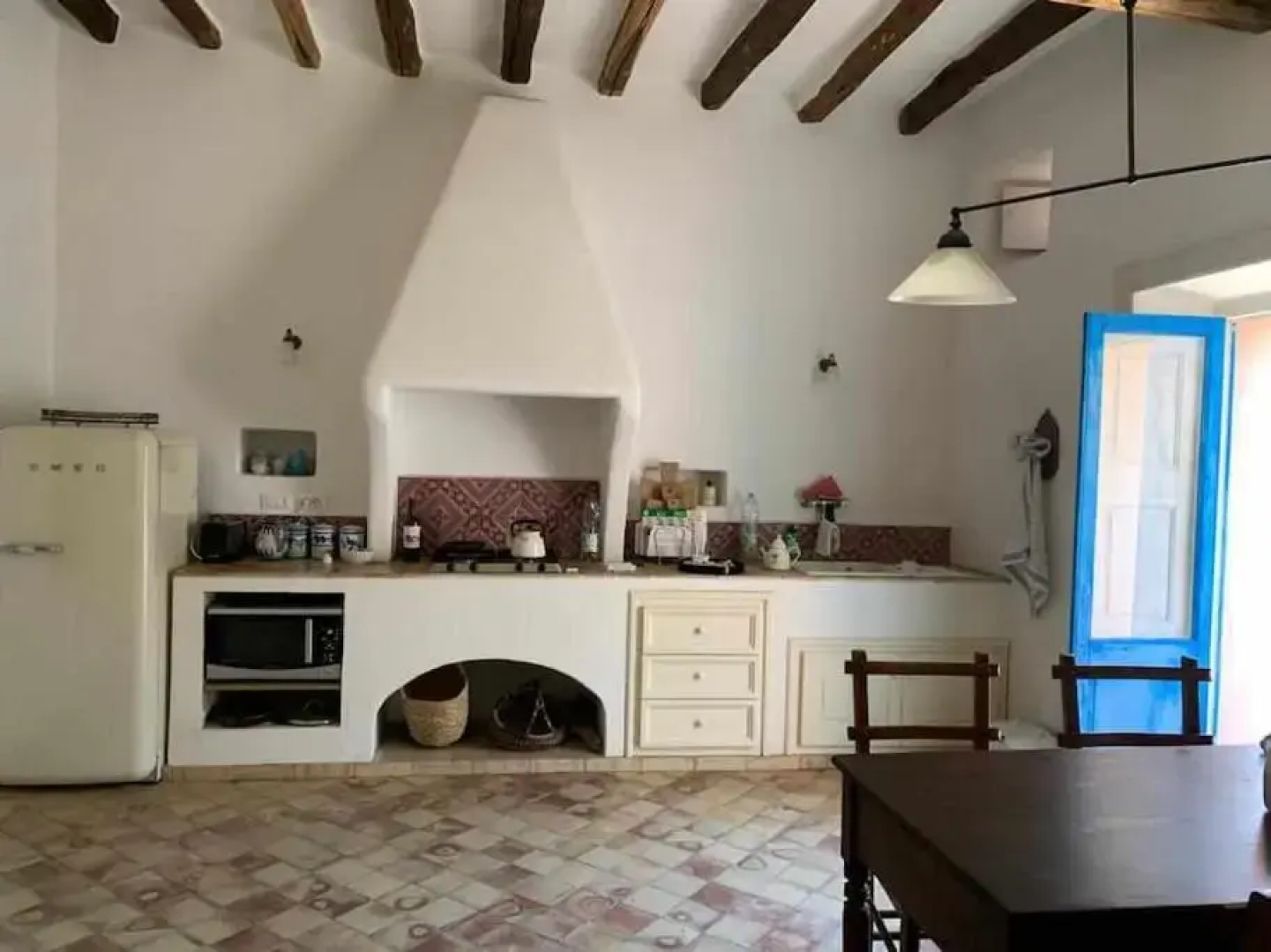 House Il Mandarino, terrace overlooking the sea