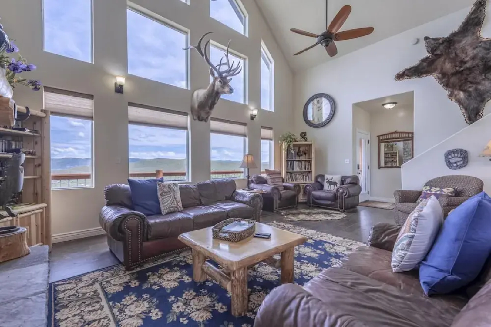 Family FUN Cabin! Sleeps 36, Mountainside w/ Beach Access, and Kid Paradise Yard