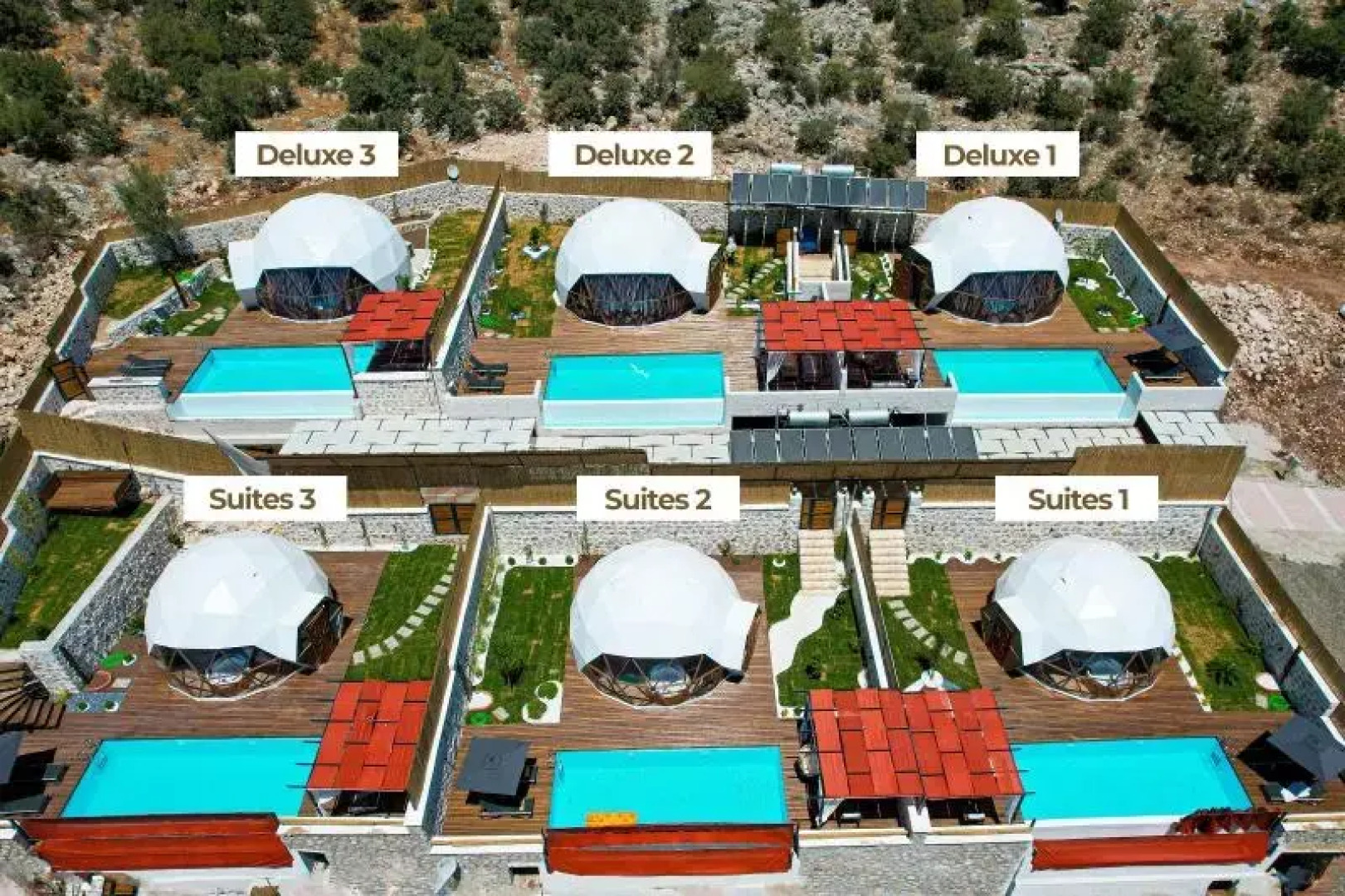Kalkan Dome Suits & Deluxe