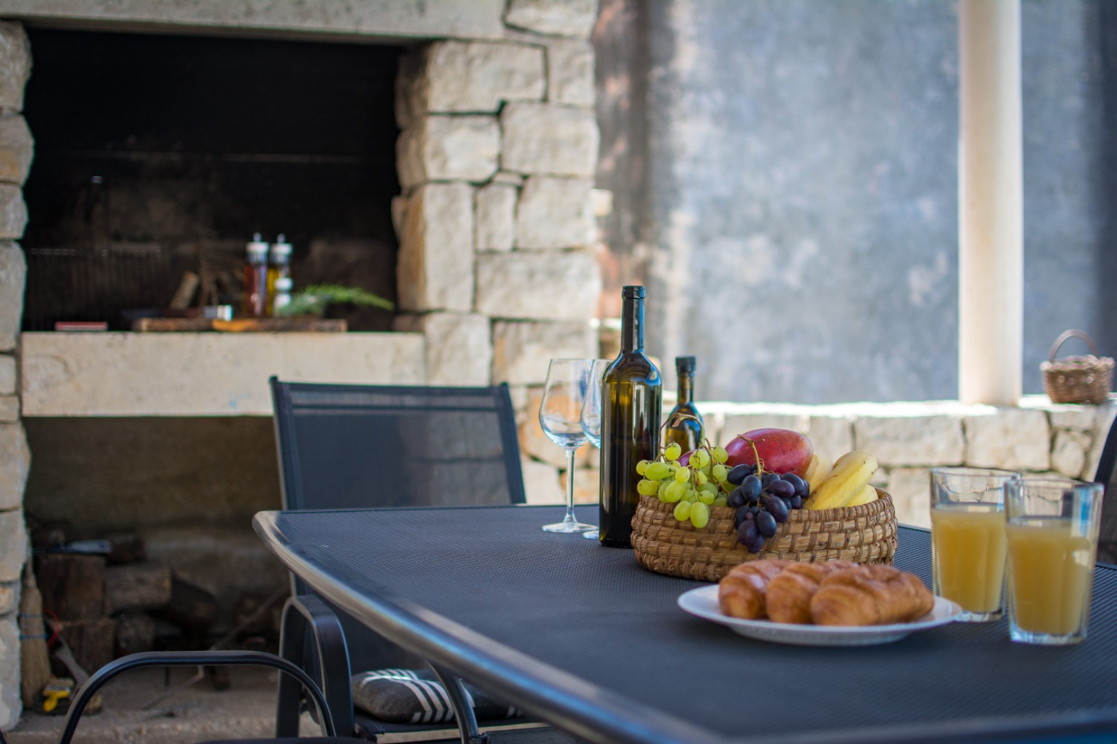 Holiday house Stone - pool house: Babino Polje, Island Mljet