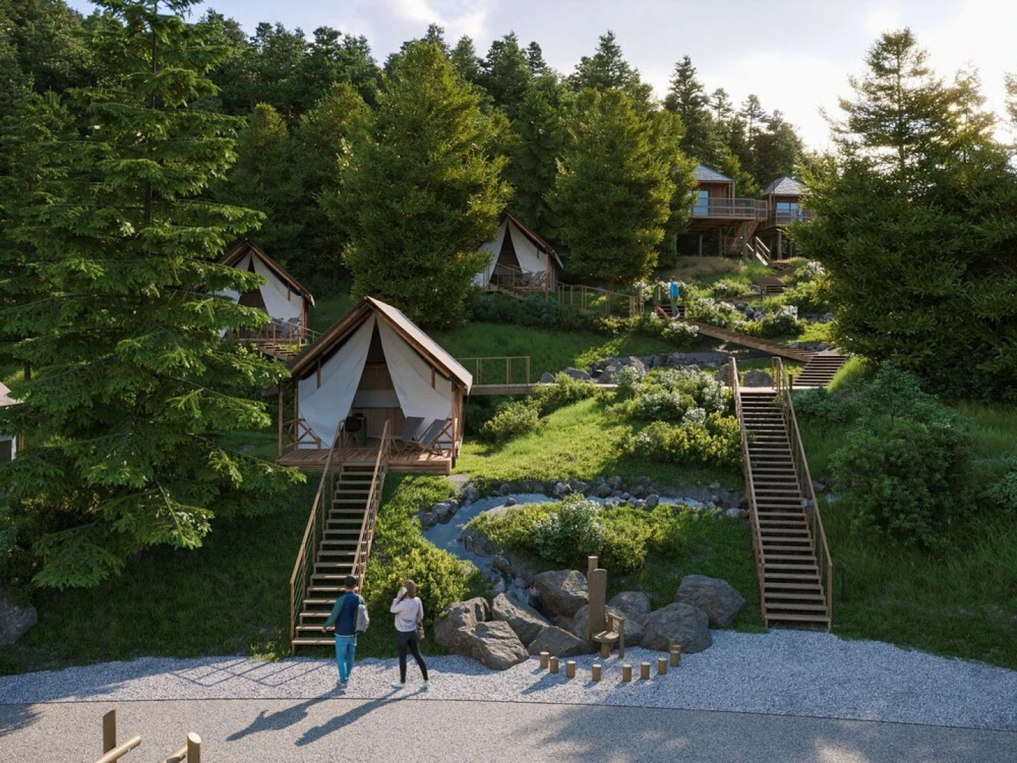 Luxuszelt Safari f r 4 Personen K Tschach-mauthen