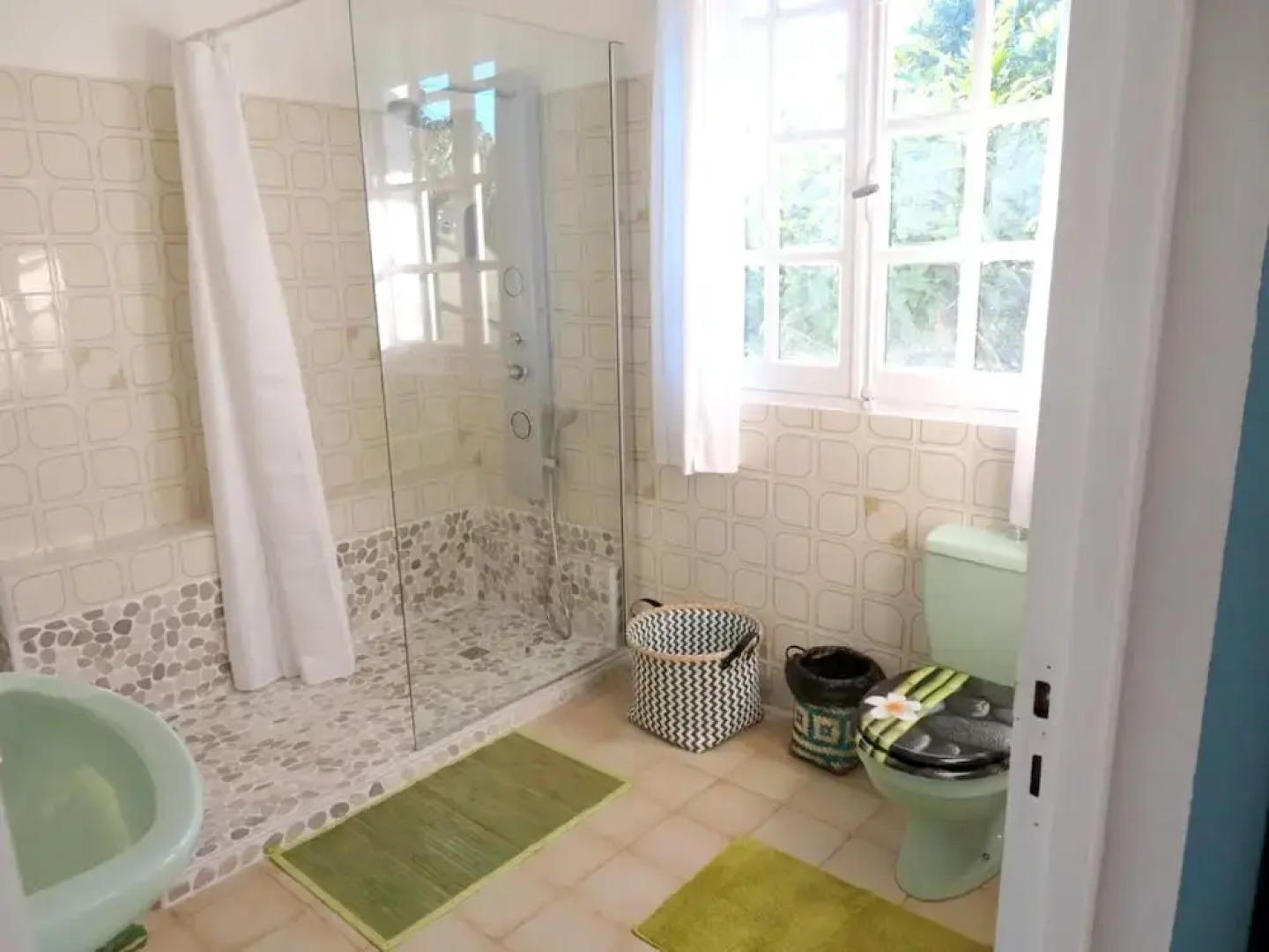 Studio in Baie Mahault, With Private Pool, Enclosed Garden and Wifi - 15 km From the Beach