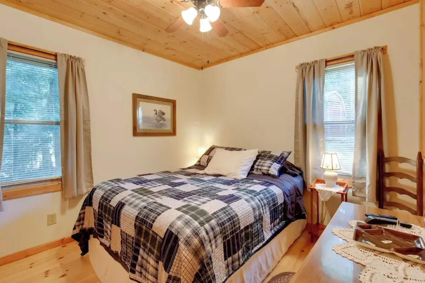 Waterfront Mercer Cabin w/ Wraparound Porch!