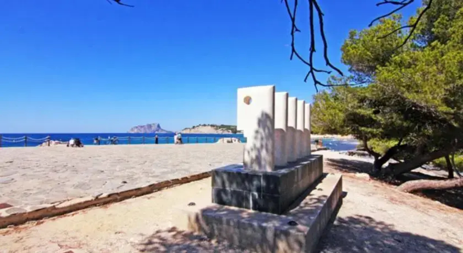 Apartment near the beach, garden in Moraira