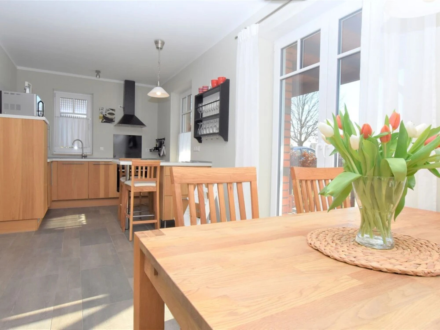 Holiday Home With own Terrace and Fireplace, at the Salzhaff