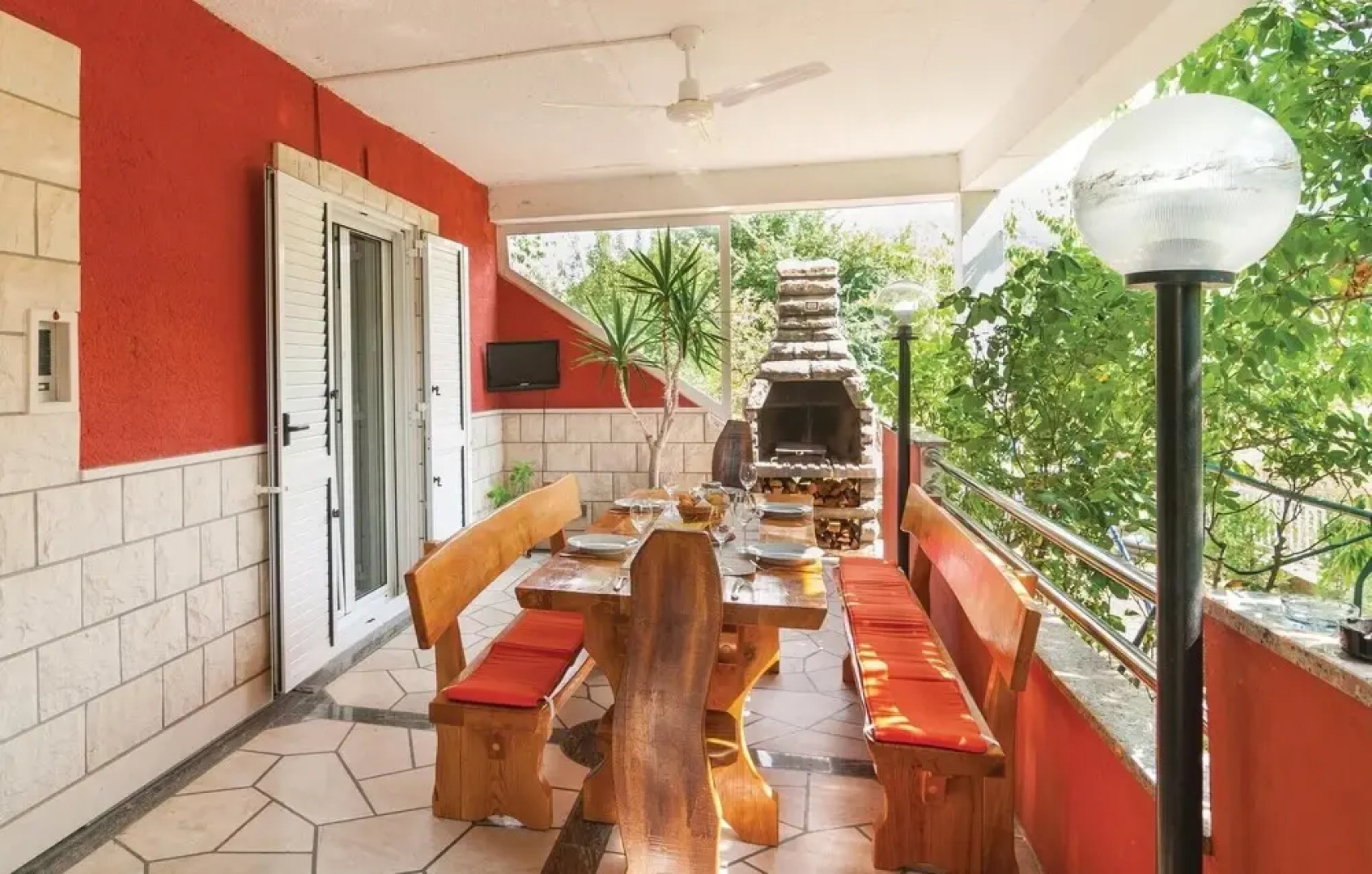 Nice Home in Srinjine With Sauna, Wifi and 4 Bedrooms