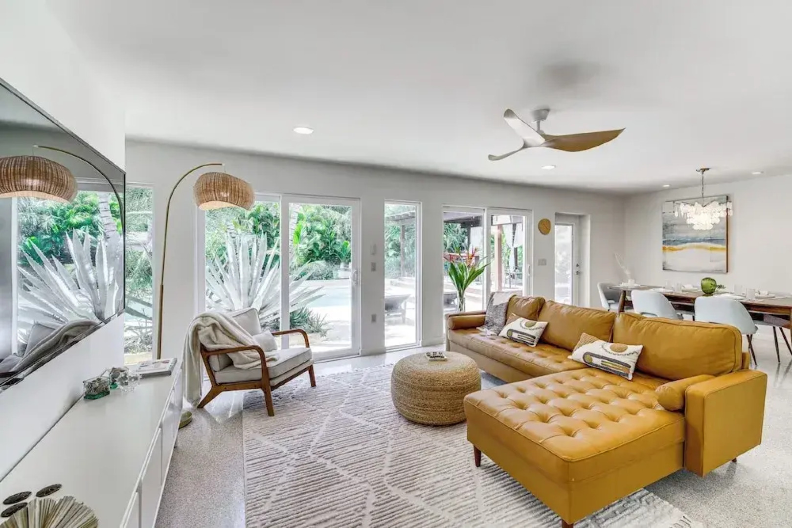 Private Oasis w/ Pool: Walk to Melbourne Beach!