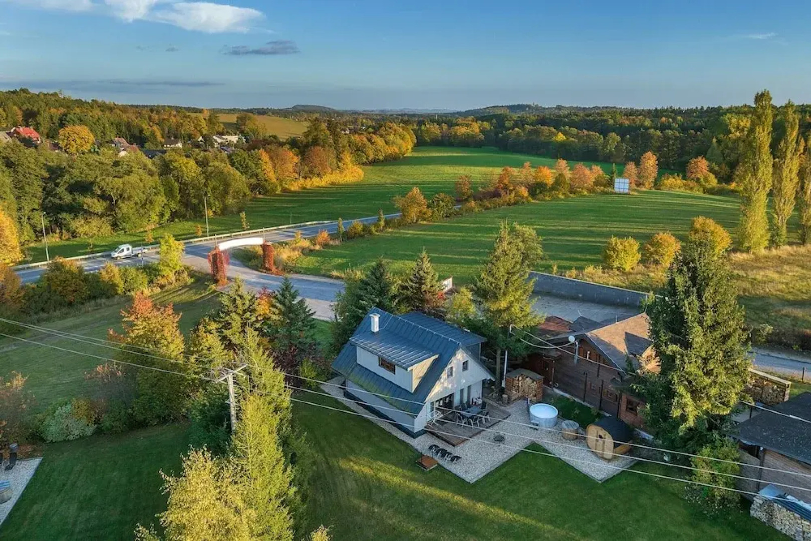 Villa in Dolni Branna With Sauna