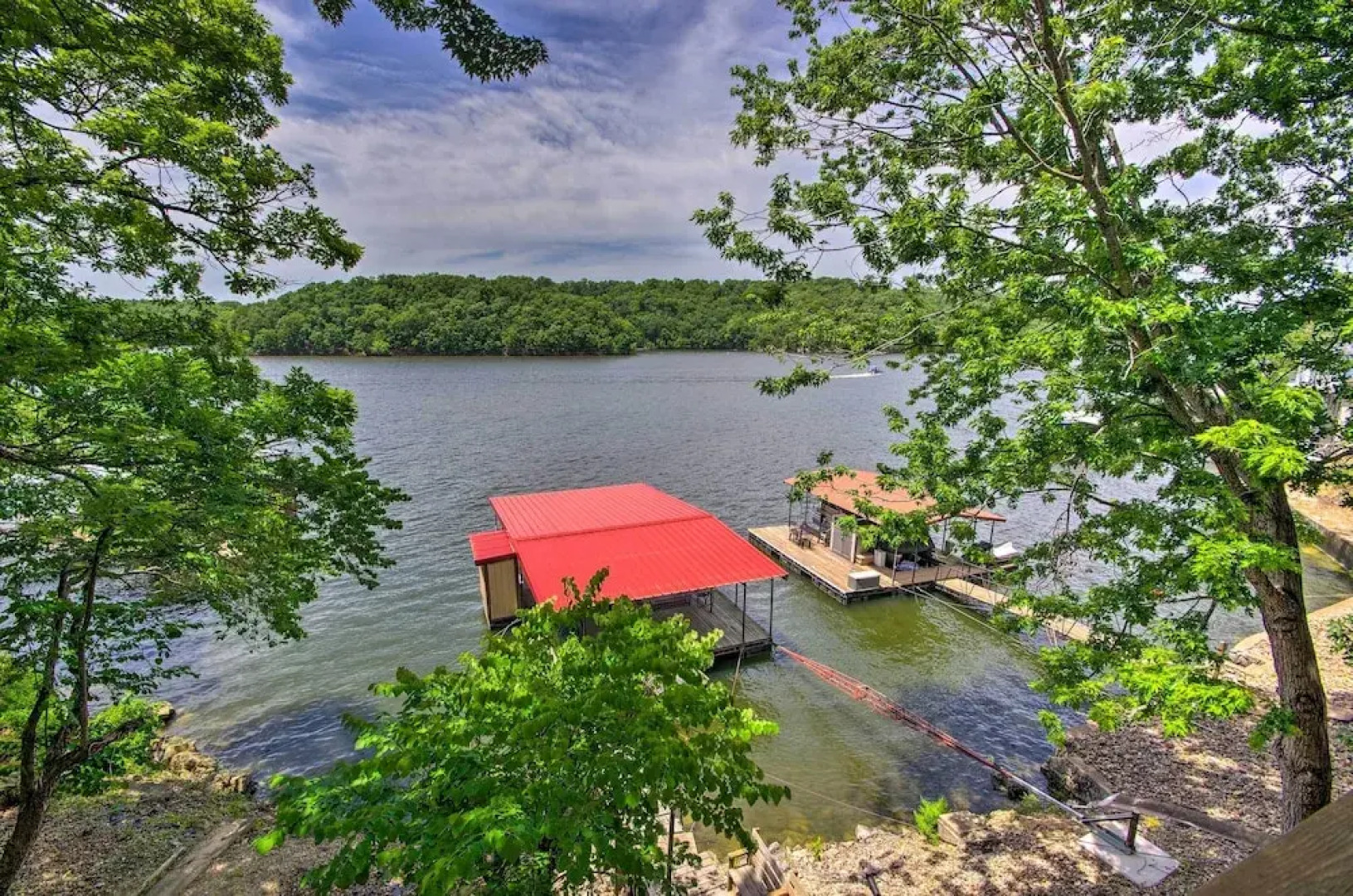 Lakefront Rocky Mount Retreat w/ Swim Dock!
