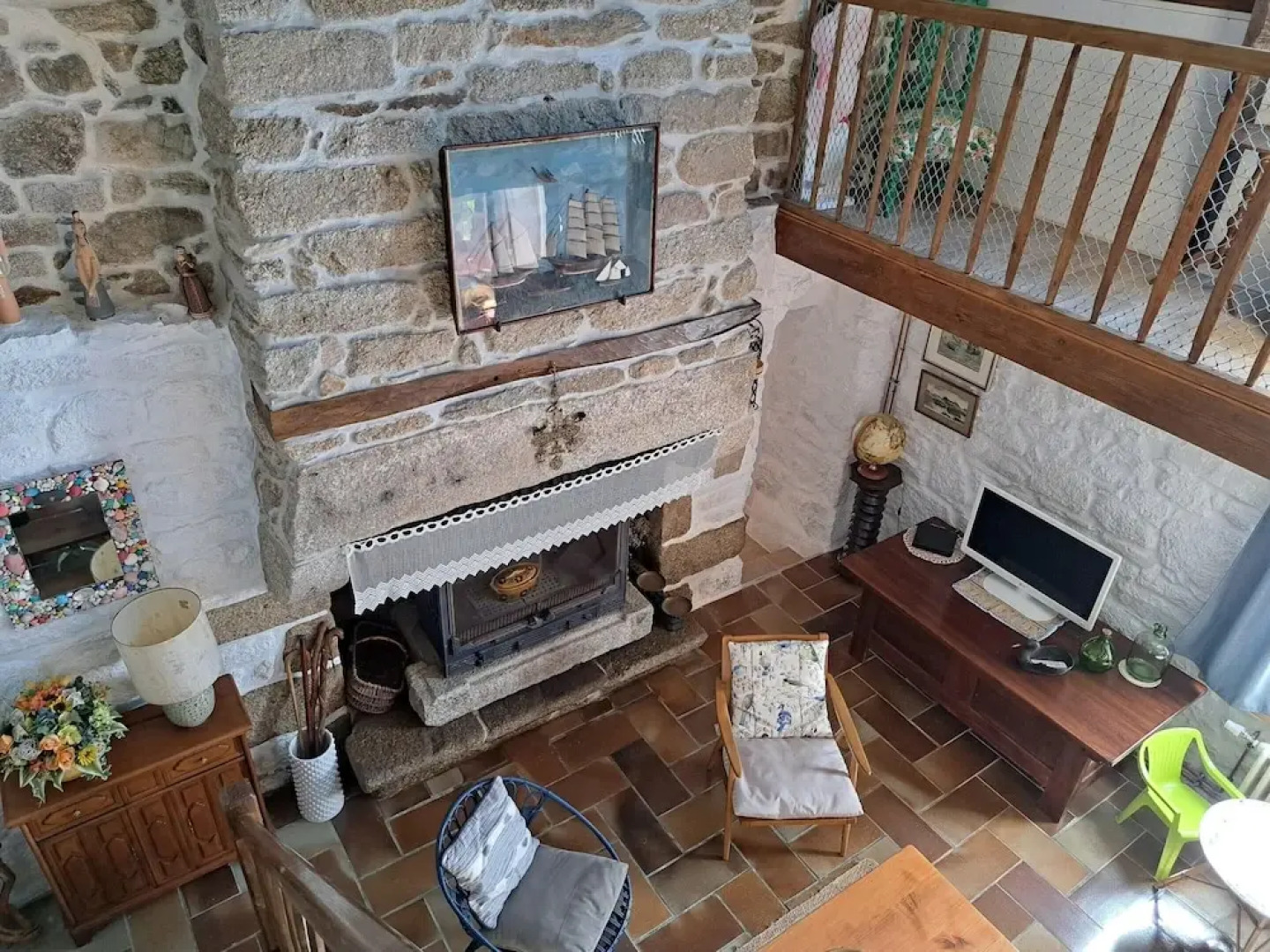 Stone House by Beach in Pont-aven