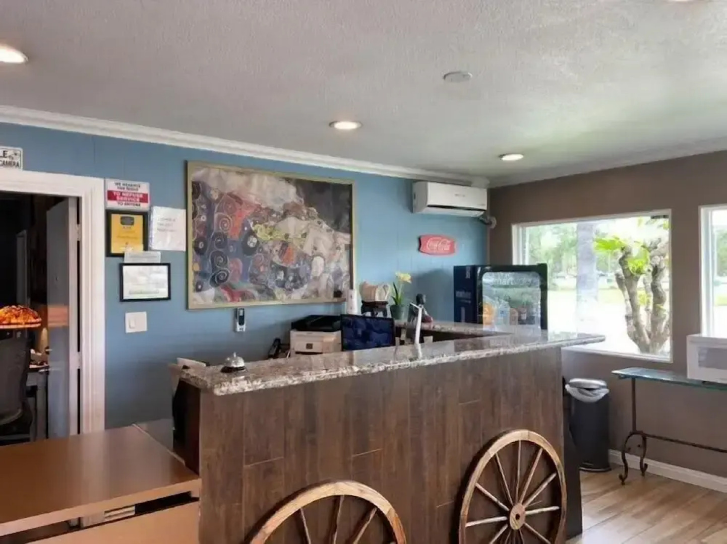 Westward Wagon Inn Theme Park Entrance