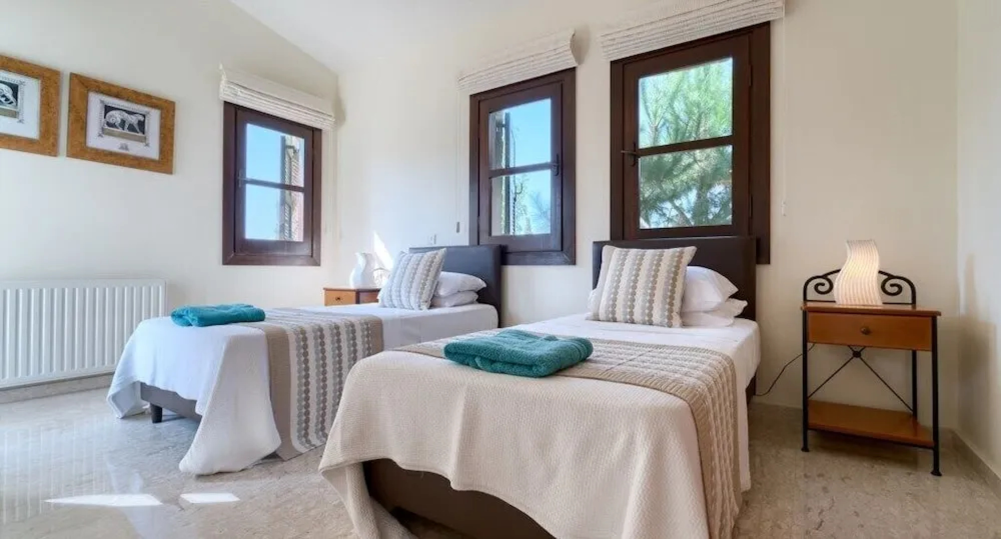 3 bedroom Villa Anassa 31 with private pool and golf course views, near resort village square on Aphrodite Hills Resort
