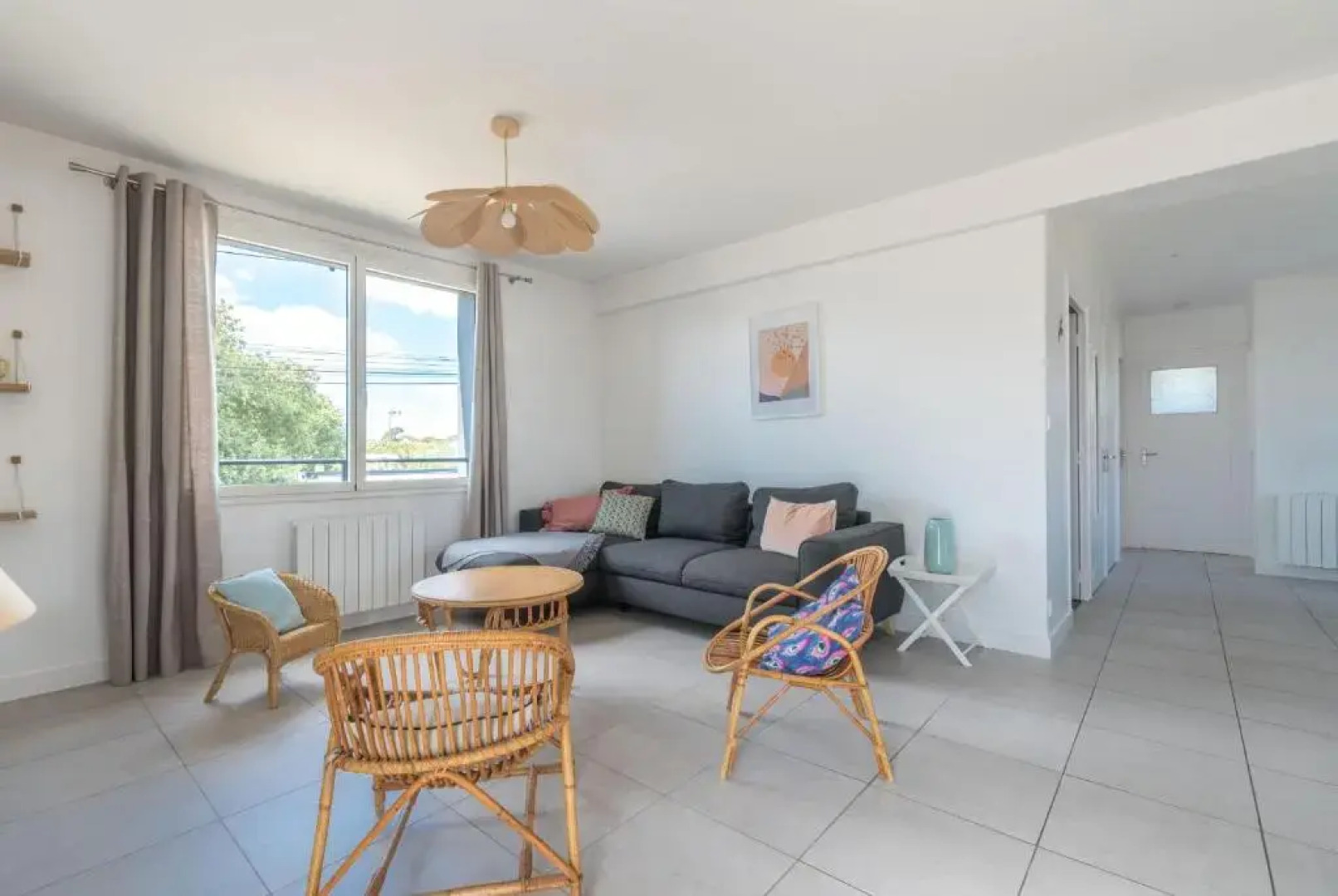 Maison de famille avec jardin à 10min de la plage