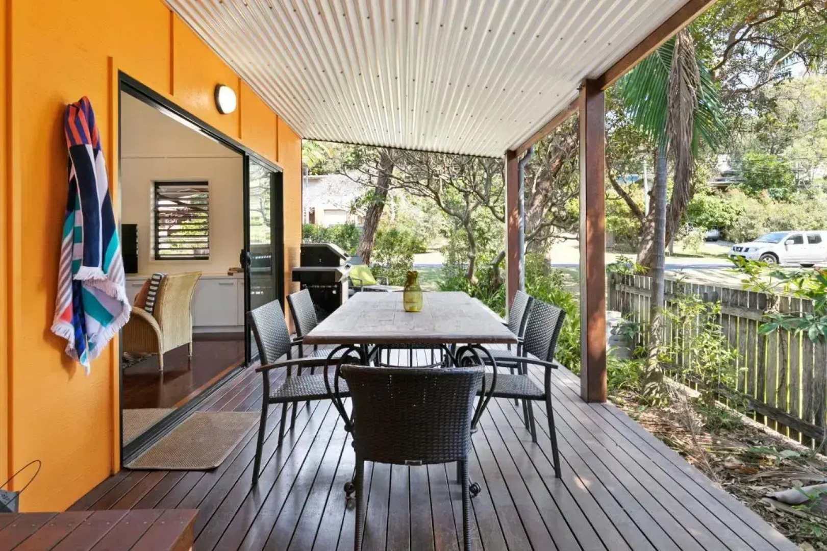 Blue House At Bigoon