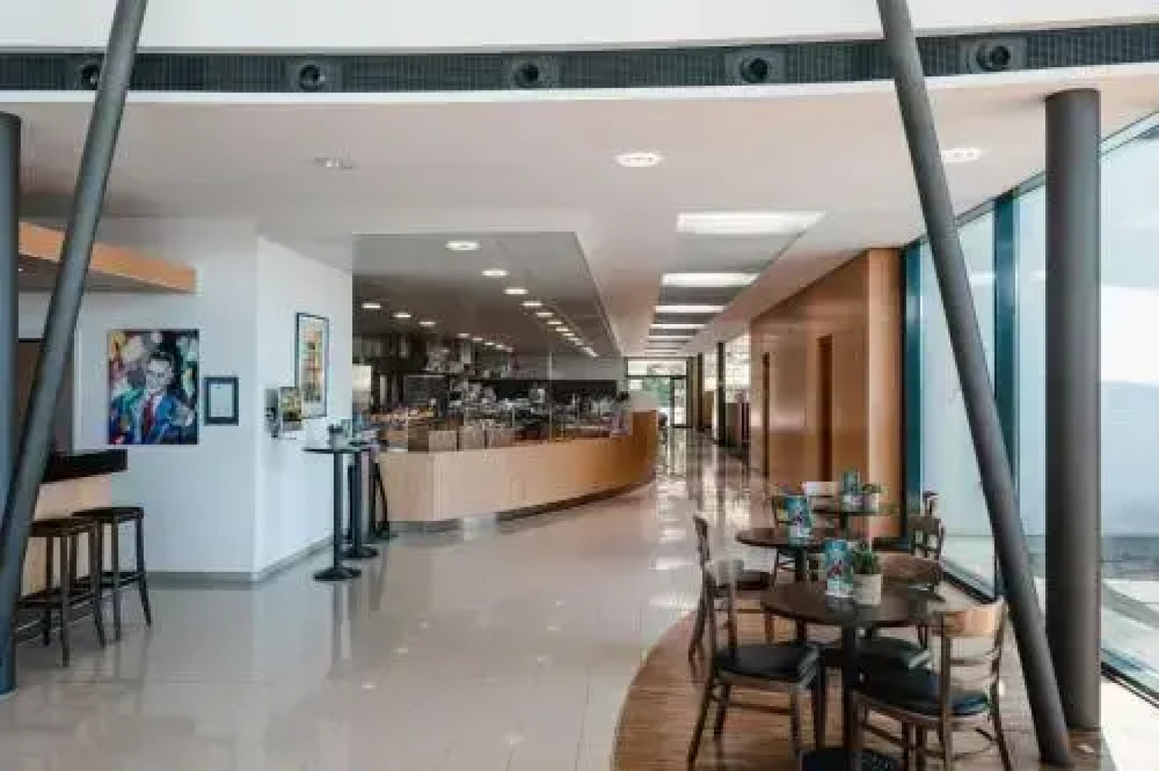 Hotel der Rastanlage im Hegau OST