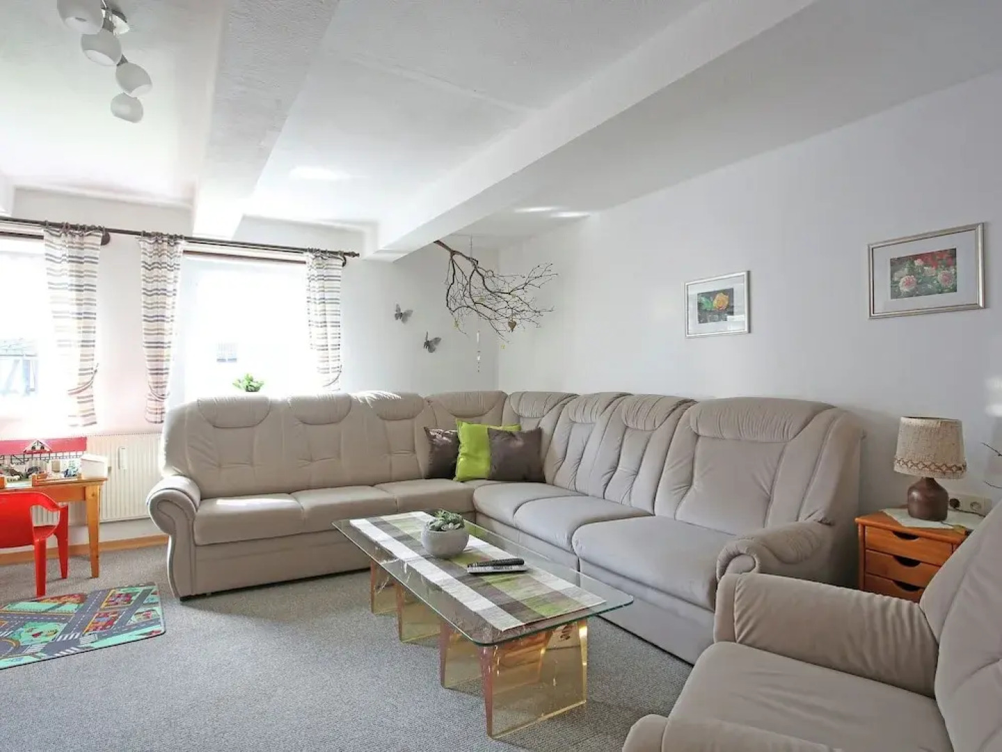 Apartment in the Sauerland Region on a Farm with Animals And Private Terrace