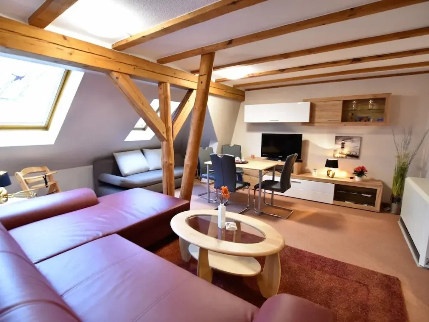 Ferienwohnung in Grundshagen mit Garten