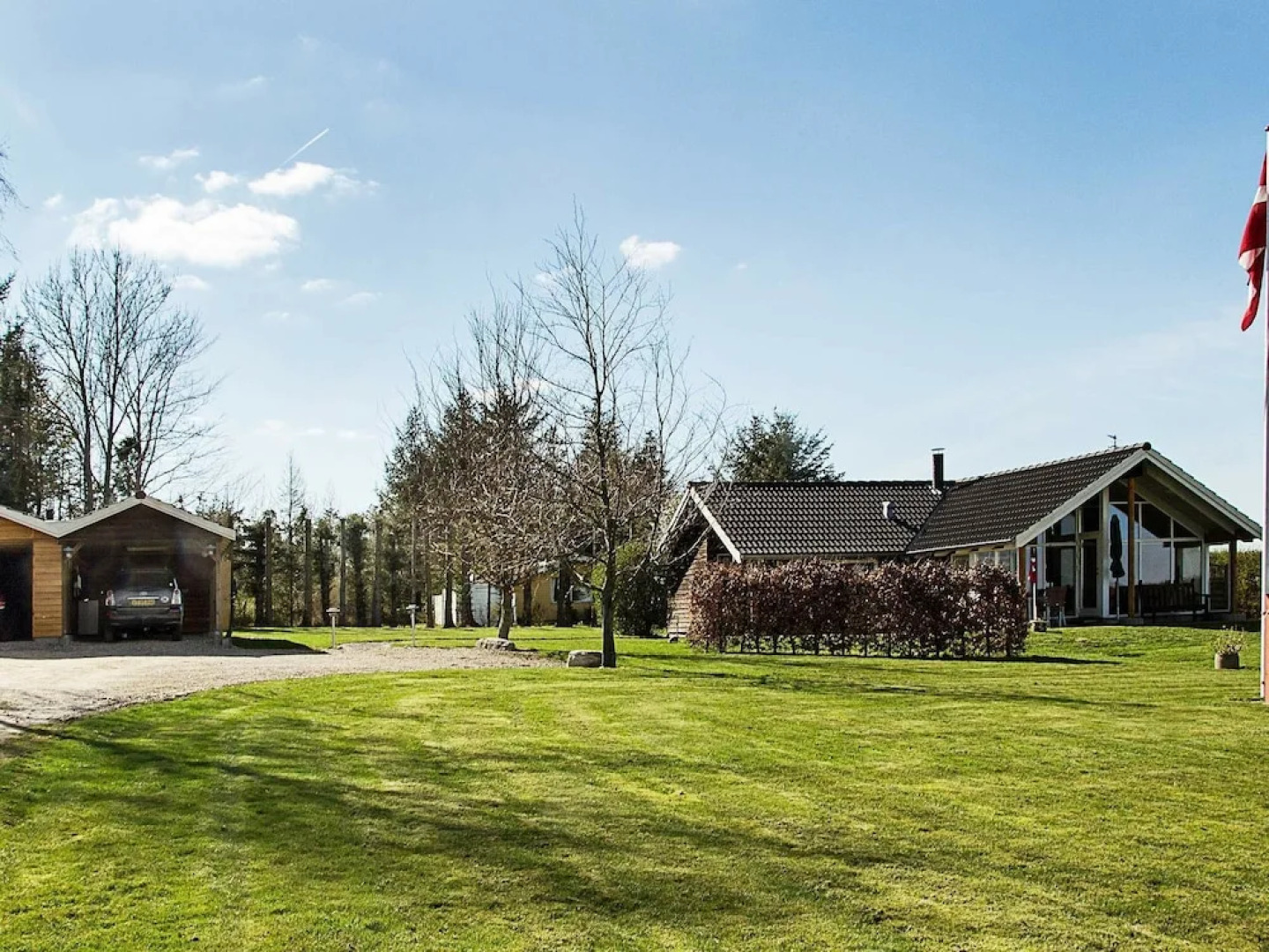 Comfortable Cottage in Roslev With Huge Garden