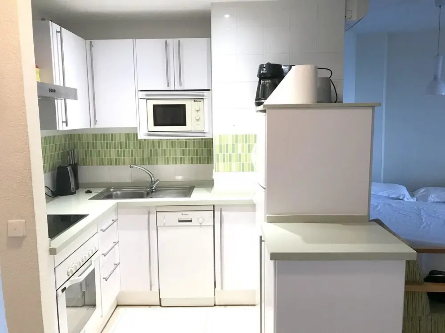 Apartment With one Bedroom in Benalmádena, With Wonderful sea View, Po